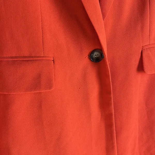 Top Shop orange ankle pant suit - Image 8