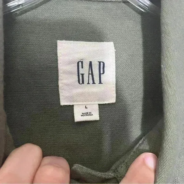 GAP Jacket with Crochet pocket Military style Utility jacket | size large - Image 7