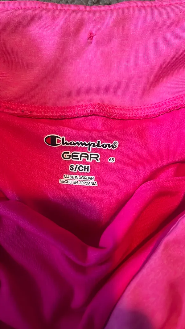 Champion hot pink shorts - Image 2
