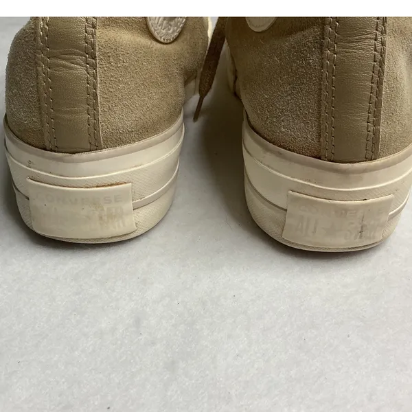 Converse Chuck Taylor All Star Lift Platform Suede High Top Sneakers Womens 9 - Image 7
