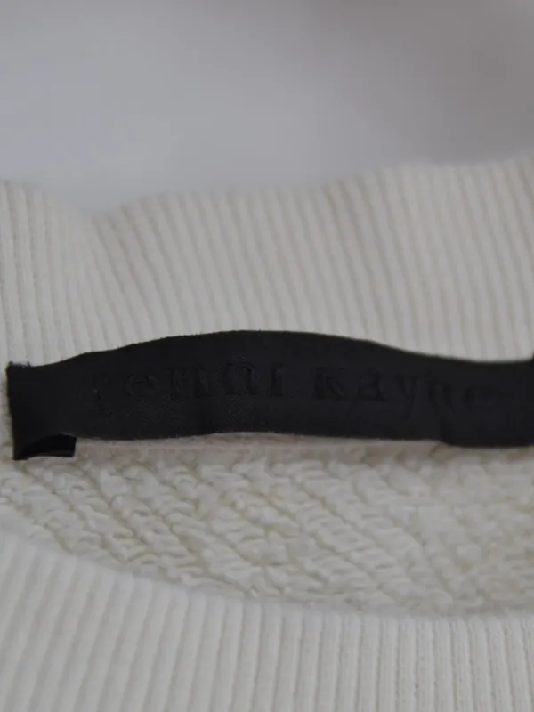 Jenni Kayne Saturday Sweatshirt Crewneck Oatmeal Cream S - Image 4