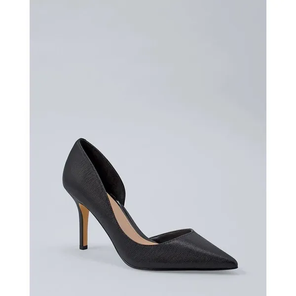 White House | Black Market ✨Ella Embossed-Leather D'Orsay Sz 9.5M Pumps✨ - Image 2