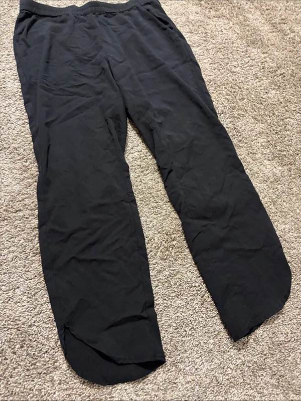 Marine Layers‎ Women’s Black Allison Casual Pull On Pants Small - Image 4