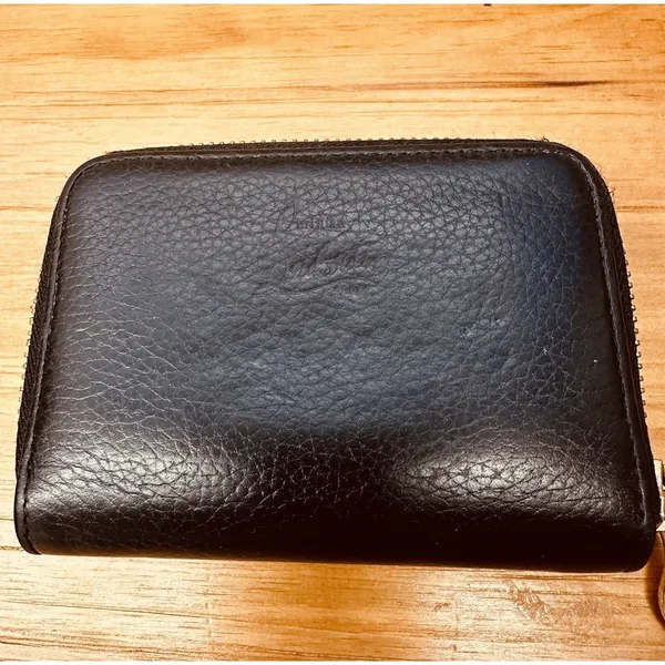 Christian Louboutin‎ Panettone Spikes Coin Zip Around Wallet In Black Pre-owned - Image 12