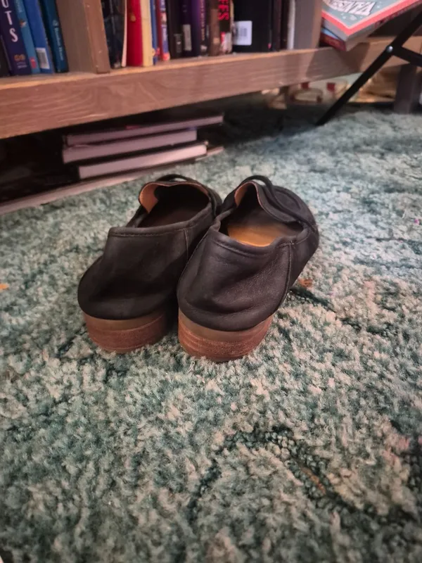 Lucky Brand Black Leather Loafers - Image 6