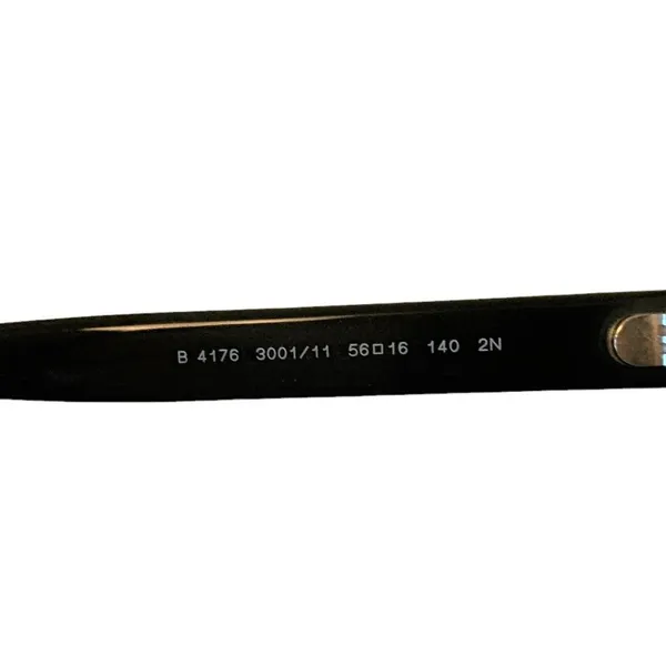 Burberry Sunglasses B 4176 Cat Eye Women Black 56mm‎ - Image 8