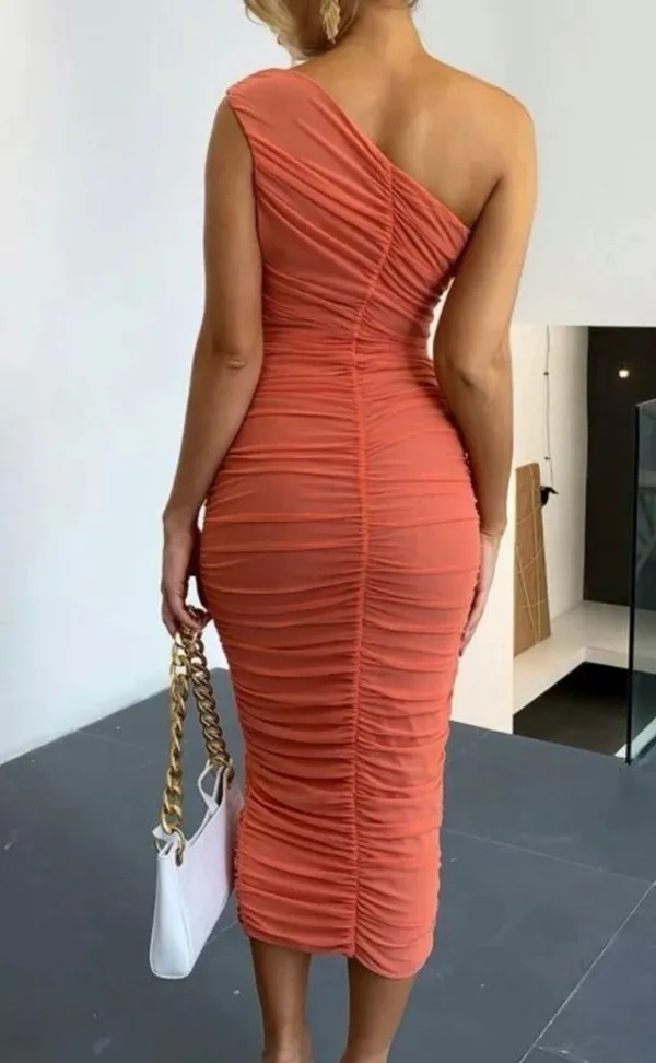 Dress Orange Size L - Image 5