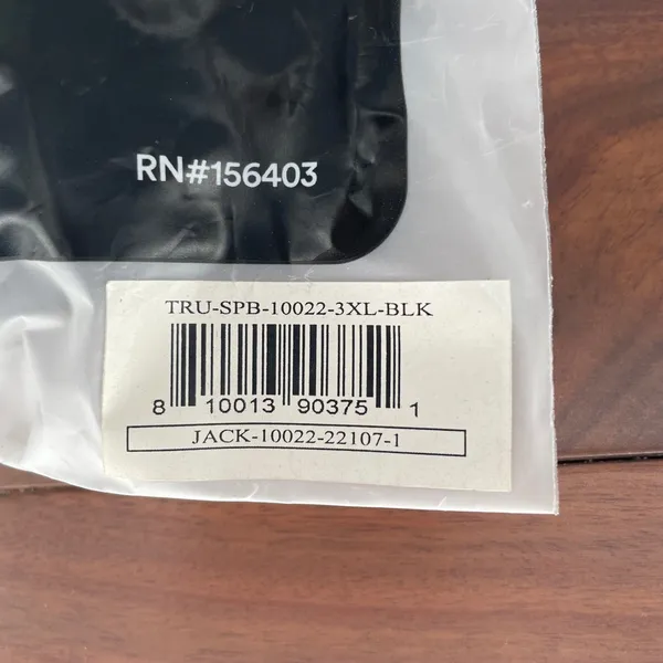 Truekind Daily Comfort Wirefree Shaper Bra Black Size 3XL - Image 6