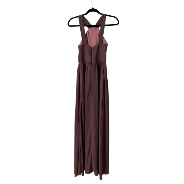 NWOT Lulus Air of Romance Dusty Purple Maxi Dress - Image 5