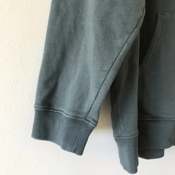 Anine Bing Vincent Hoodie NYC Charcoal Green - Image 8