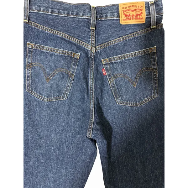 Levis Ribcage Straight Ankle Snap Button Fly Jeans Women's‎ Size 29 - Image 9