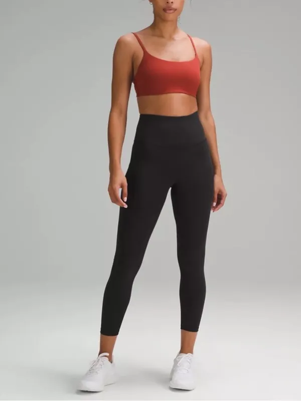 Lululemon Wunder Train High-Rise leggings with Pockets 25" black 6 - Image 2