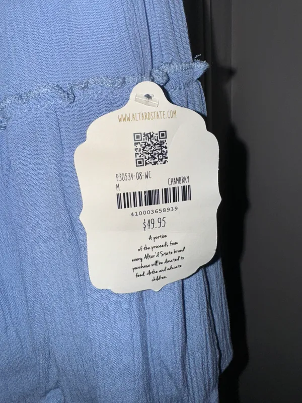 Skirt Blue Size M - Image 3