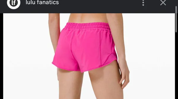 Lululemon Hotty Hot Shorts 2.5" Low-Rise - Image 2