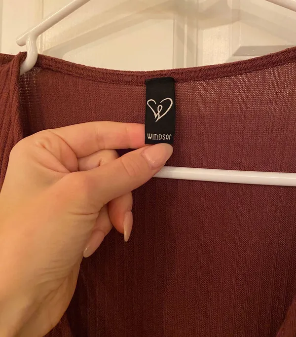Windsor Wrap Cropped Sweater - Image 6