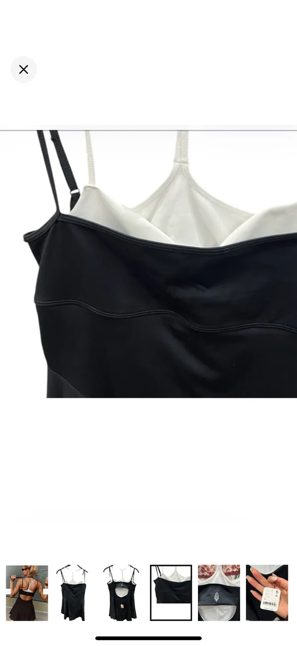 Nwt Free People Movement Baseline Mini Athletic Tennis Dress Size Medium - Image 5