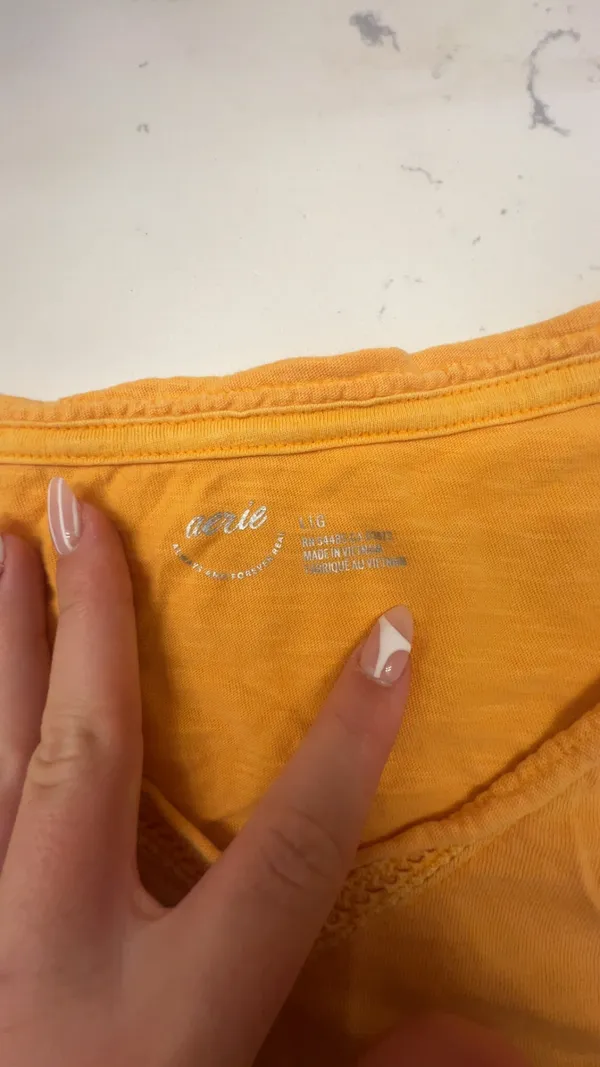 Aerie Cropped Cute top off the shoulder - Image 2