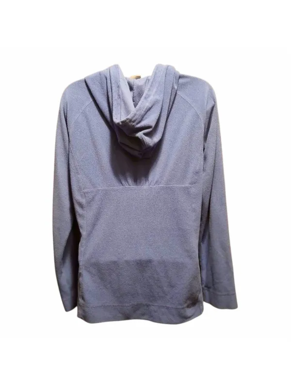 Columbia Women's Medium Blue Fleece Hoodie Pullover EUC INV496 - Image 2