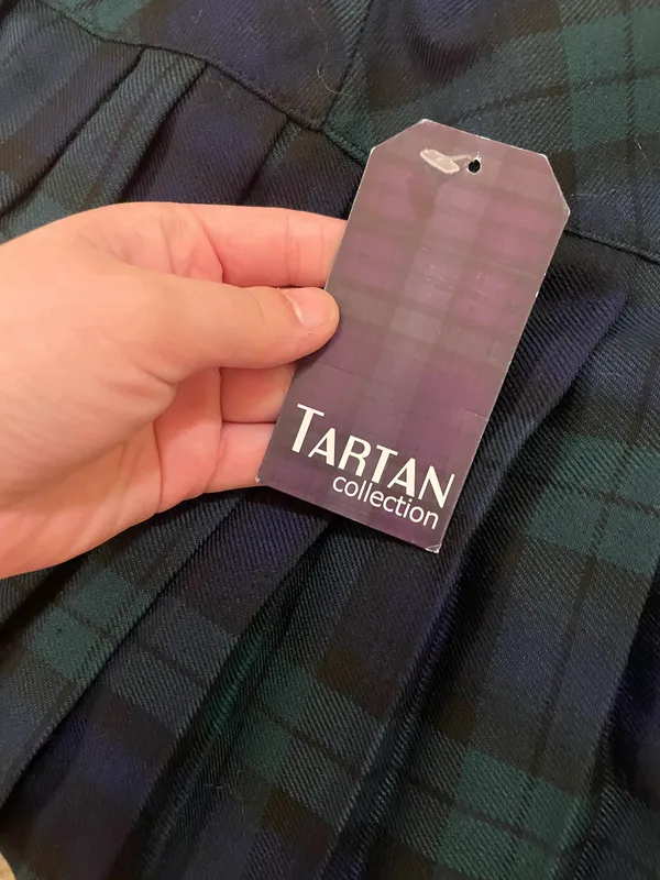 Short Plad Kilt Skirt - Image 2