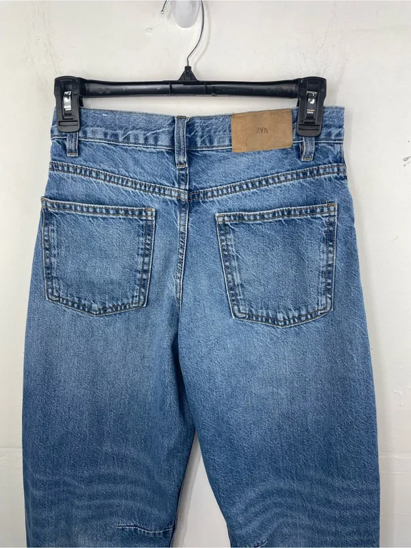 Zara Barrel Jeans size 12-13 years Junior size - Image 5