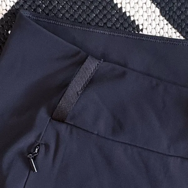 Athleta Cosmic Wide Leg Pants in Black Size 12 - Image 15
