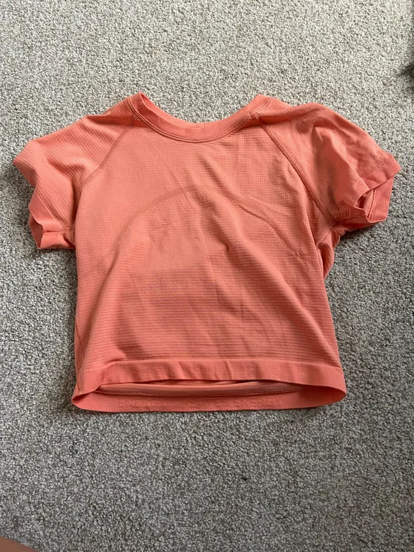 Orange Lulu Cropped Swiftly - Image 2