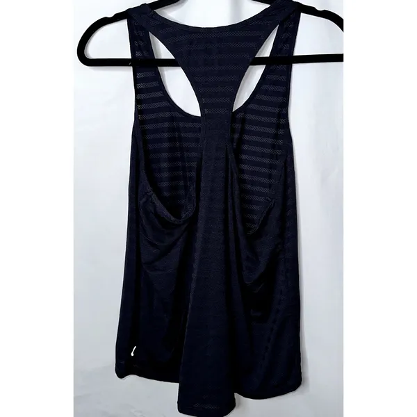 Zyia Active Womens Sz XL Navy Cubana Racerback Sleeveless Yoga Workout Tank Top - Image 4