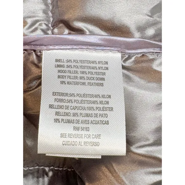 Andrew Marc‎ Puffer Jacket Womens XL Lilac Purple Packable Premium Down Hooded - Image 9