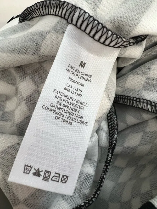 Garage Flair Leg Black & White Leggings - Image 5