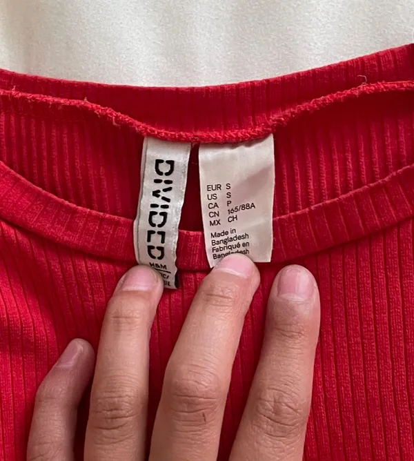 Divided Crop Top - Image 4