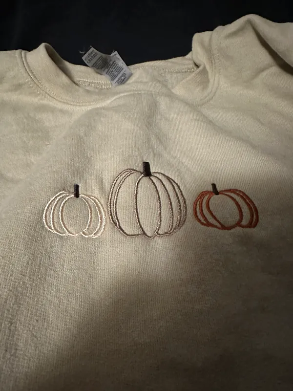 Gildan Pumpkin Trio Sweatshirt - Image 2