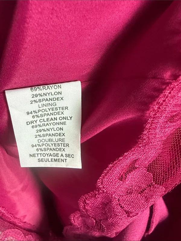 NEW Trina Turk Magenta Pink Bell Sleeve Dress - Image 8