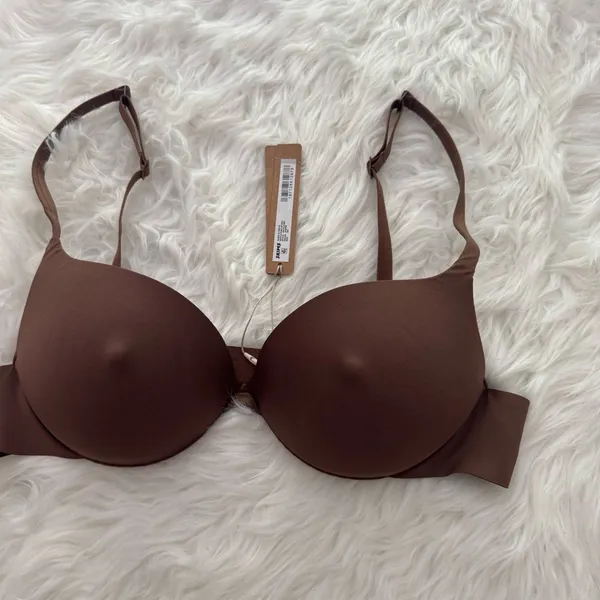Skims Ultimate Nipple Pushup Bra Jasper Size 36A - Image 4