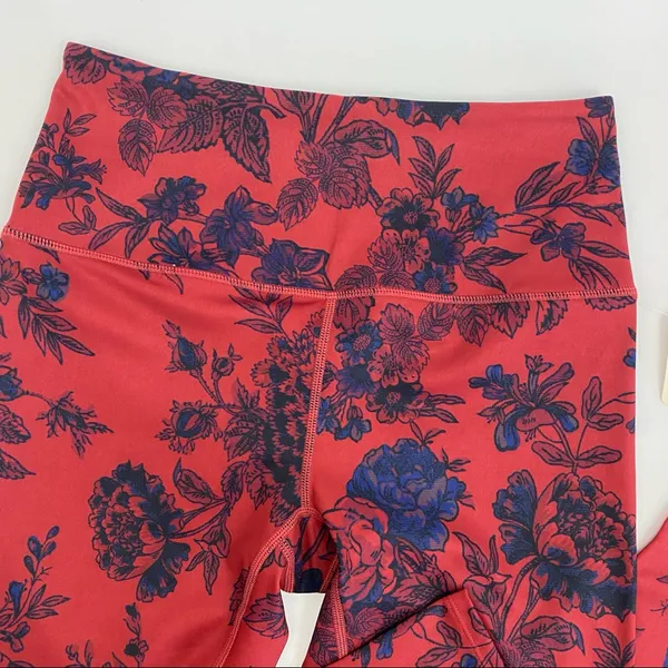 Free People Movement High Rise 7/8 Lose Control Ashford Leggings: Floral Combo - Image 10