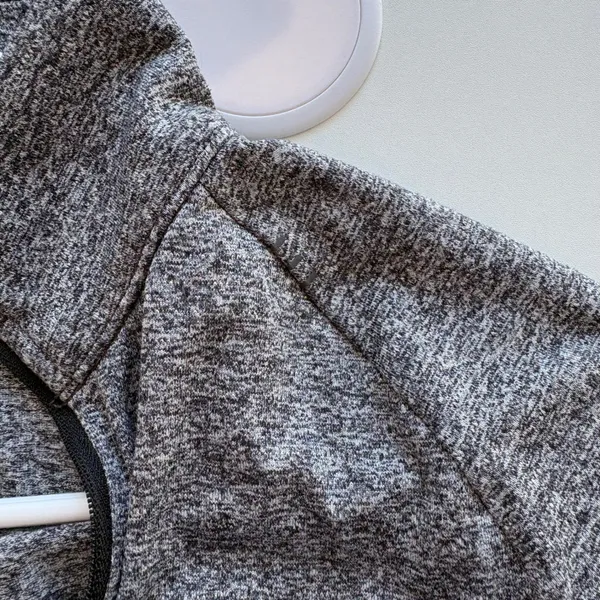 Lululemon Half Zip Pullover Womens S Grey‎ Space Dye Better Each Day Activewear - Image 8