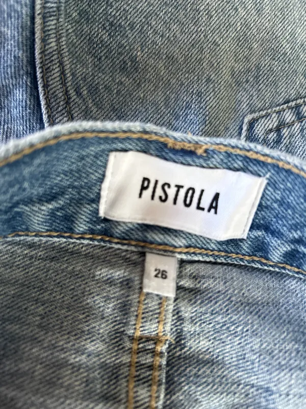 Pistola cut-off jean shorts - Image 6