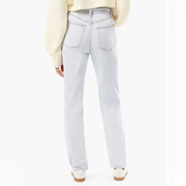 WeWoreWhat Cut Out Straight Jeans - Image 3