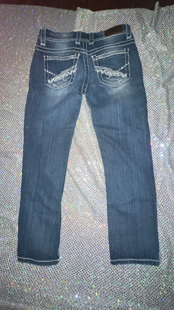 BKE PAYTON CROPPED JEANS SIZE 26 - Image 3