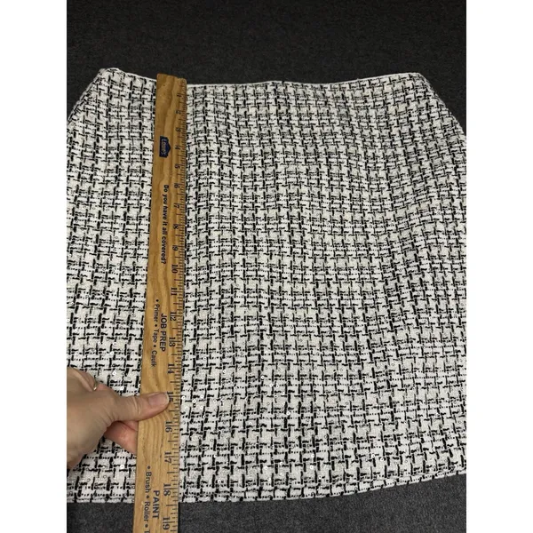 Loft Skirt Womens 10 Woven‎ Tweed Sequined Mini Holiday Occasions Dressy - Image 6
