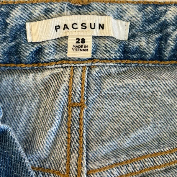 PacSun Blue Mini Pencil Skirt Casual - Image 2