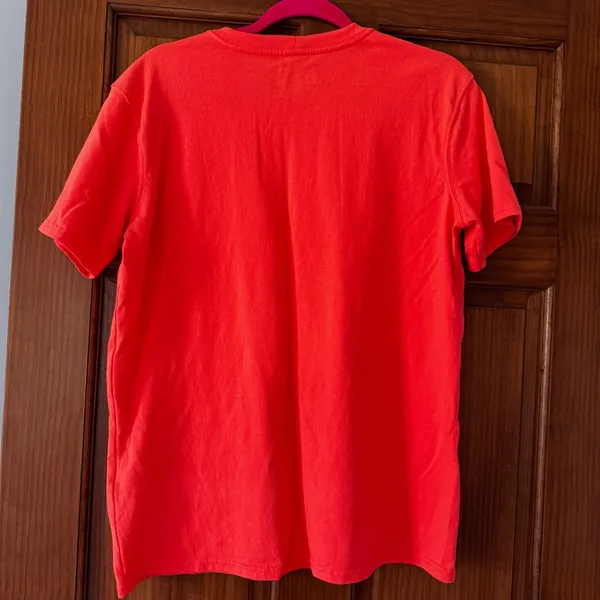 Carhartt Loose Fit Heavyweight Pocket Tee Shirt Women’s Medium 8/10 Neon Coral - Image 3