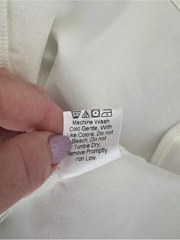 Petal & Pup - NWT Zahra White Asymmetrical Bridal Midi Dress Sz 12 - Image 9