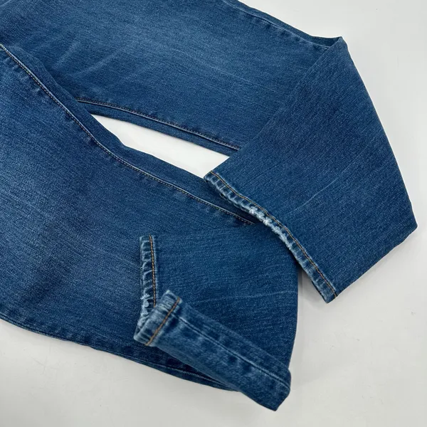 PacSun Retro Jeans Womens 29 Blue Denim Patches Mom High Rise New - Image 12
