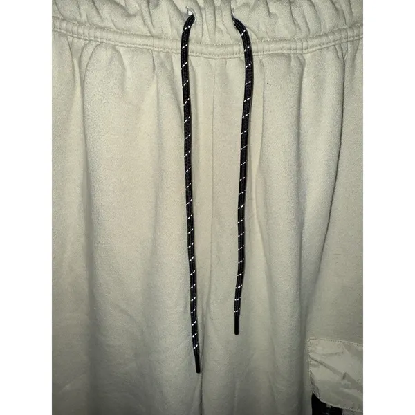 Nike Sportswear Women's XS Cargo Workout Beige‎ Tan Pants Sweatpants - Image 3