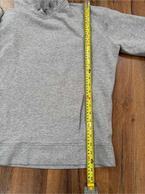 Women’s Lululemon Heather Gray Pullover Hoodie - Image 14
