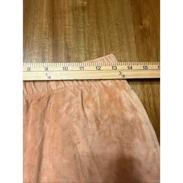 Aerie Velour Tan Pull-On Casual Loungewear Shorts Cotton Blend Size Small - Image 6