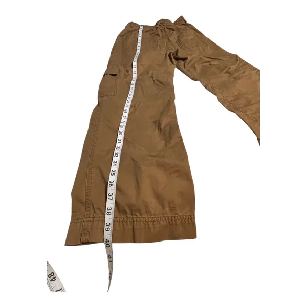 Abercrombie & Fitch Cargo Pants Women's Size 6 Pull On Wide Leg Utility - Image 3