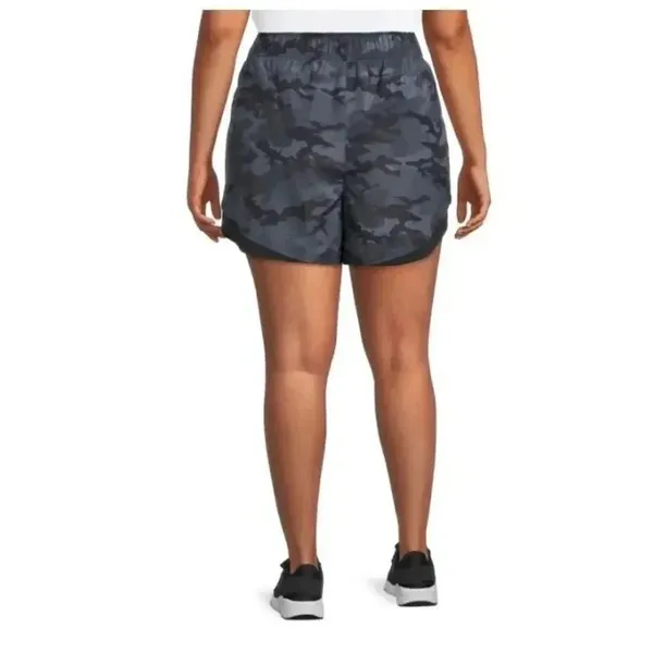 Athletic Works Women’s Grey Black Camo High Rise Pull-On Mesh SZ M # 1148 - Image 2
