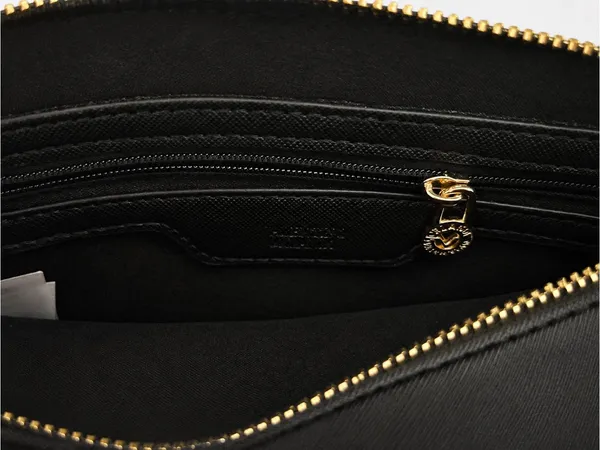 Valentino by Mario Valentino Black Studded V Logo Crossbody Bag - Image 7
