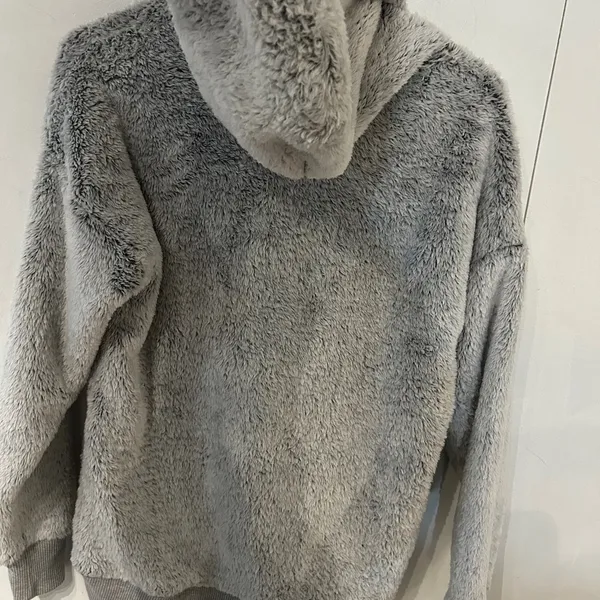 Aerie XS Gray Cozy Fleece Womens - Image 8